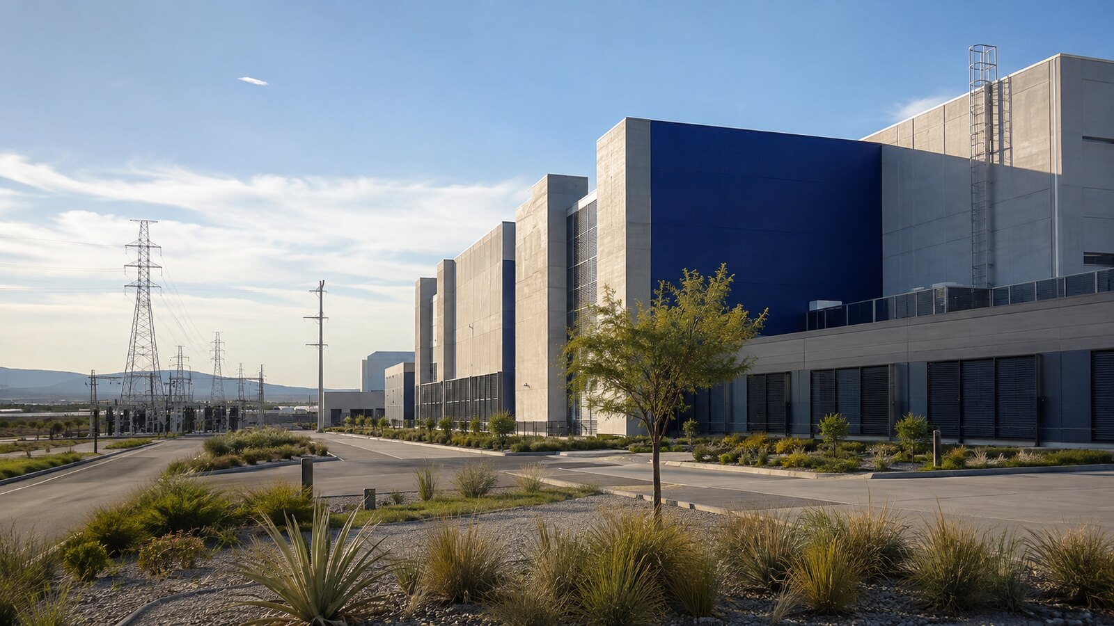 Campus de centro de datos con infraestructura eléctrica en El Marqués, Querétaro
